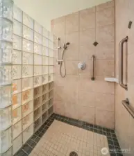 Walk in Shower/Primary