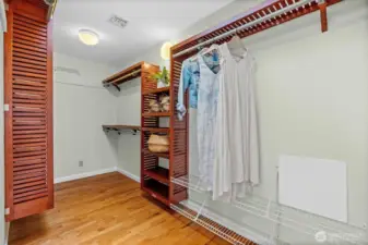 primary closet