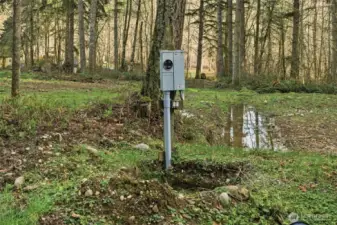 power dug, needs installed