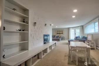 Second family room additional view