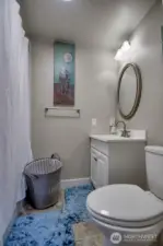 Lower level full bath