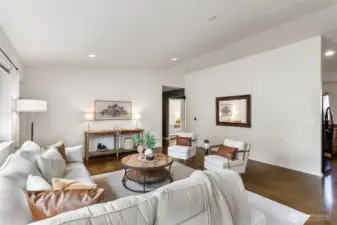 Room on the walls for so much art!