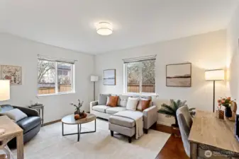 Large 4th bedroom - non conforming, due to lack of closet.