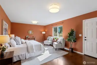 Primary suite bedroom (bedroom number three)