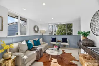 Family room off the kitchen!