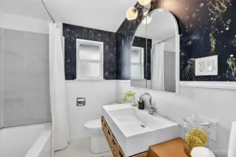 Beautifully remodeled bathroom