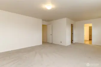 Spacious Primary Bedroom