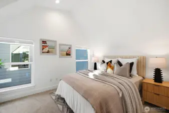 Bedroom 2 on upper level.