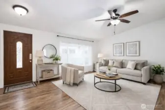 Living Room - Virtual Staging