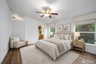 Primary Suite - Virtual Staging