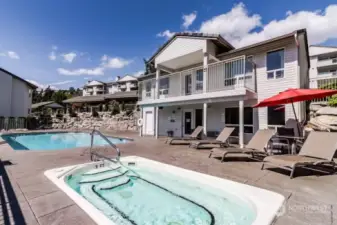 Summertime Hot tub