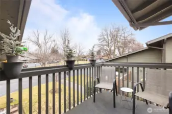 Balcony off Bedroom