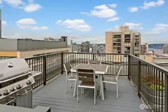 Roof top deck views.