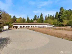 Updated with $$$$ of new upgrades for easy riding. 20 x 60 m.  Want a bigger arena? Expand arena to large level paddock bordering arena.