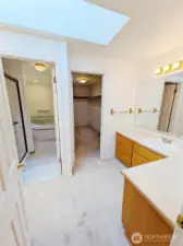 master bathroom