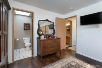Primary bedroom with en-suite bathroom