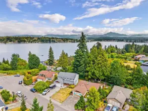 Lake Stevens, the largest lake in Snohomish County