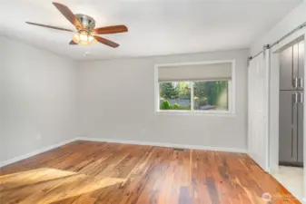 Welcome to the upstairs primary bedroom!