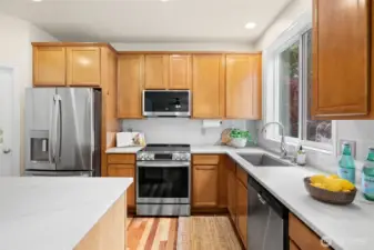 All kitchen appliances are included!