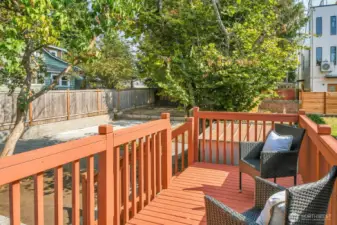 Deck Off of the Kitchen