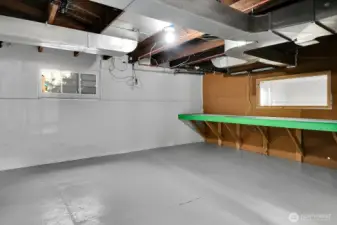 Unfinished Lower Level