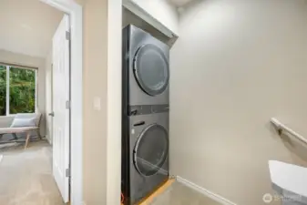 Upstairs utility room