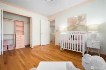 Additional sunlit bedroom.