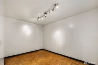 Exercise/fitness room attached to the garage.