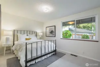Generous 3rd bedroom