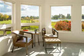 The home is light and bright