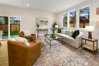 Bright, natural light