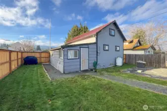 Fully Fenced Backyard