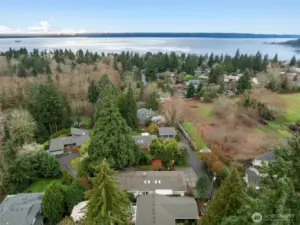 Puget Sound with Vashon across the water