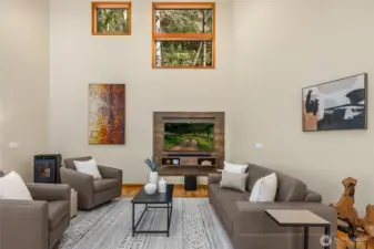 The home has quiet radiant heat (recently updated system) and a cozy pellet stove (new in 2021) in the living room.