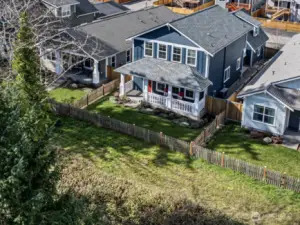 The home is located on a premier lot in the quaint bayside community.