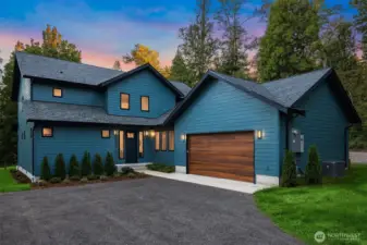 Enjoy EV charging in the garage.