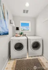 Big laundry room.