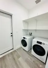 Dedicated laundry room