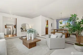 Living room.