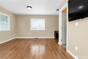 Another view of family room ...