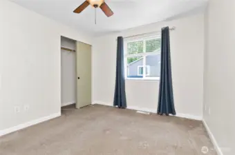 Another view of secondary bedroom ...