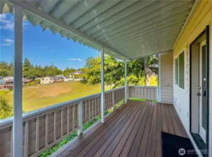 Cover deck off Main Living area