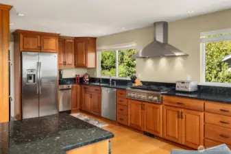Don't miss the endless storage - the cabinets have been resurfaced. The stylish finishes are timeless.