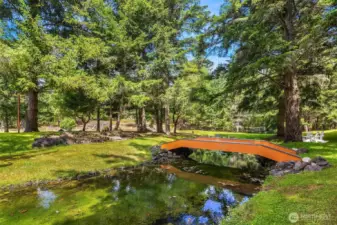 over the bridge to your own island