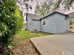 Side yard (east side)
