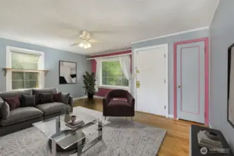 Living room Virtually staged!