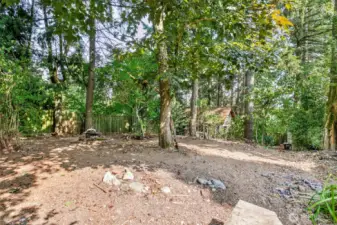 So much potential! a blank canvas! like having your own private park!