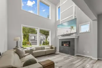 While custom blinds give you just the right balance of privacy.