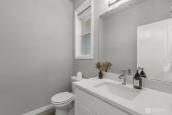 Powder room.