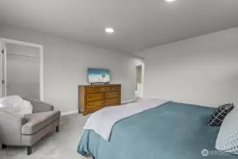 Walk in closet #1 is to the left.